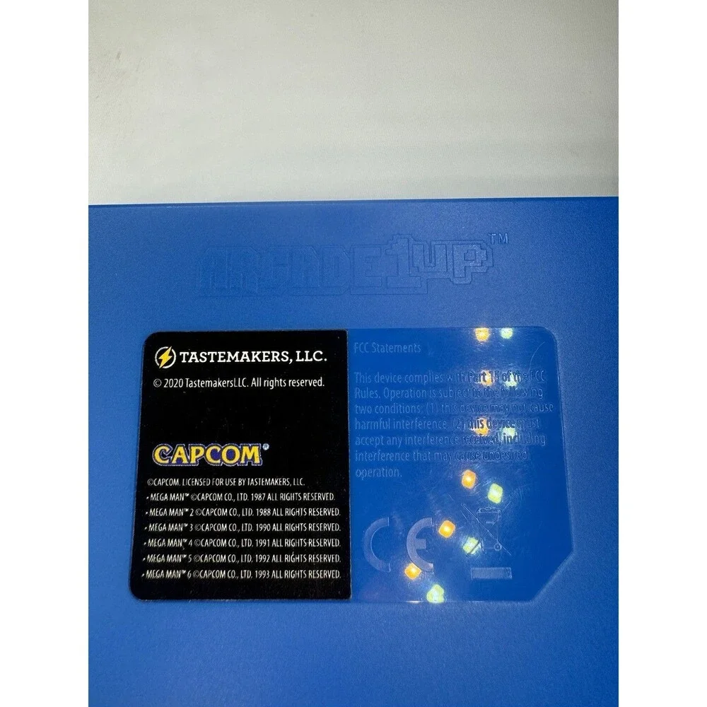 The Arcade1Up Mega Man Collection Console 6 In 1 Retro Game